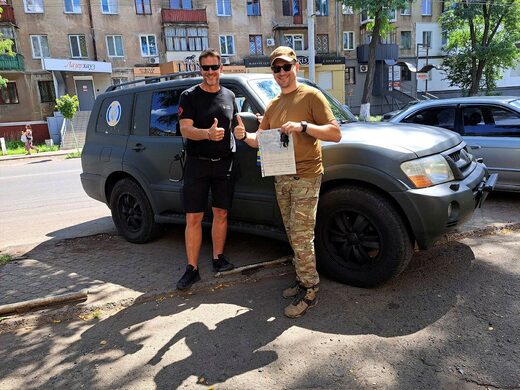 Ici, Roger Westerlund remet un 