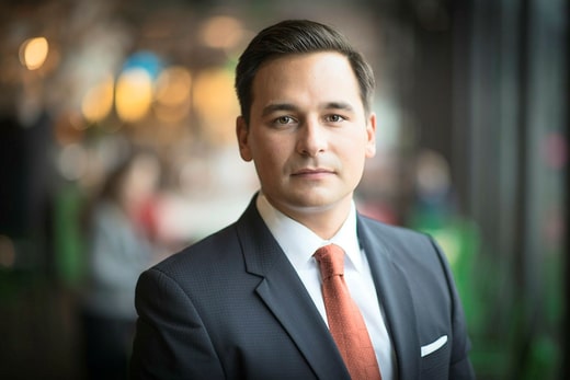 Andreas Hatzigeorgiou, directeur général de la chambre de commerce de Stockholm.