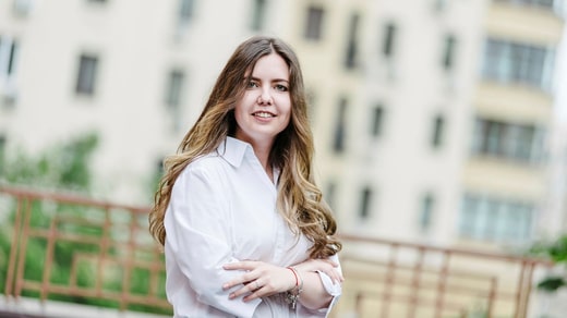 Yuliia Pavytska, experte en sanctions à l'Institut KSE.