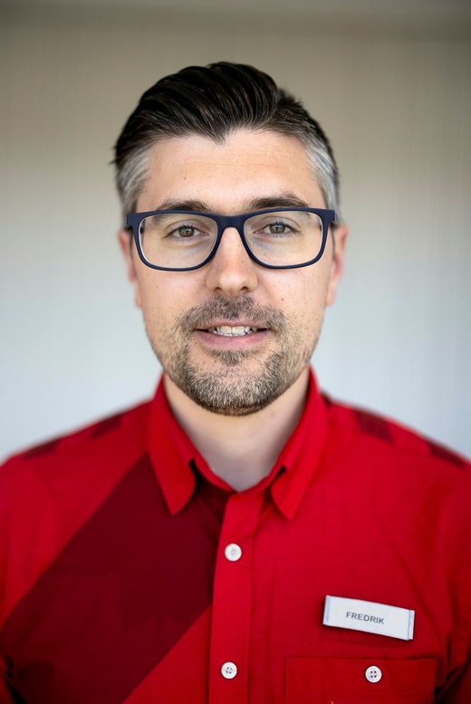 Fredrik Rister dirige Ica Maxi Lindhagen à Stockholm.