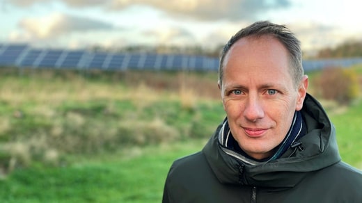 Peter Braun, chef de projet pour la Suède, la Norvège et la Finlande chez European Energy.