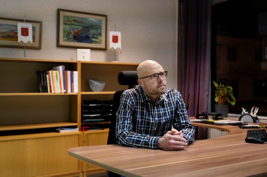 Andreas From (S), conseiller municipal à Åsele : 