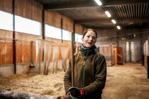 Caroline Rosén travaille comme gardienne de zoo depuis plus de 20 ans.