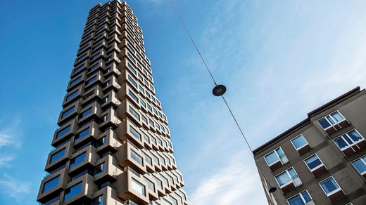 Norra Tornen à Vasastaden, Stockholm.