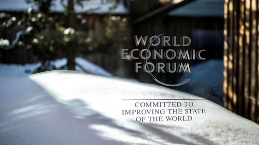 La réunion de Davos est assombrie par plusieurs crises mondiales.