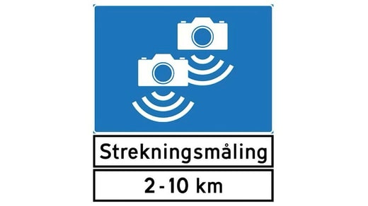 Voici à quoi pourrait ressembler un panneau d'information en Norvège, qui utilise la