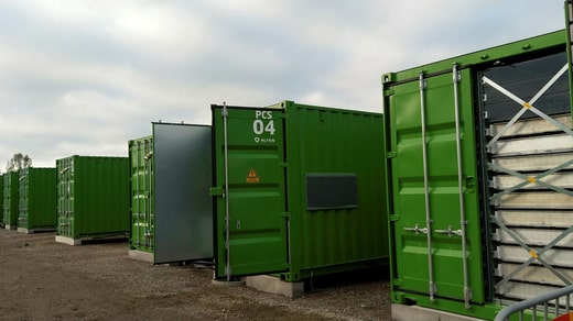 Le stockage d'énergie de Vattenfall à Uppsala