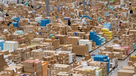 L'entrepôt de la pharmacie en ligne Apotea à Morgongåva. Photo d'archive.