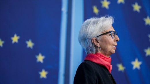 Christine Lagarde, présidente de la BCE.
