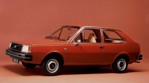 Volvo 343 - également un héritage de Daf avec variateur de vitesse (transmission par courroie) communément appelé 
