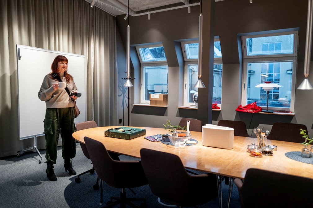 La salle de crise d'IF Metall est rarement visitée en janvier. 