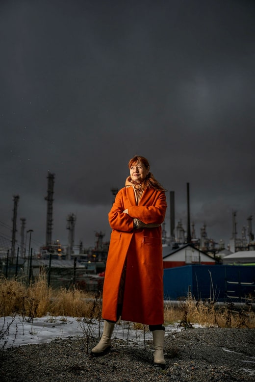 Borealis, qui produit divers plastiques, est l'industrie dominante à Stenungsund. Marie Nilsson y a travaillé comme technicienne d'exploitation pendant plus de 30 ans.