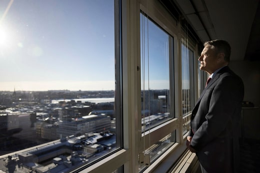 Carl-Henric Svanberg, le nouveau directeur général de l'AI suédoise.