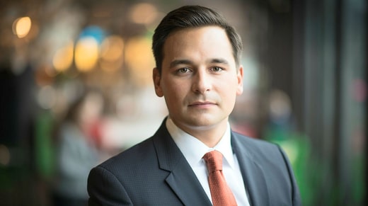 Andreas Hatzigeorgiou, directeur général de la chambre de commerce de Stockholm.