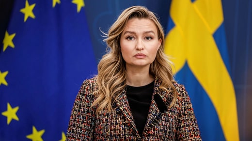 Ministre des entreprises Ebba Busch.