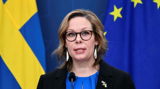 Ministre des migrations Maria Malmer Stenergard (M)