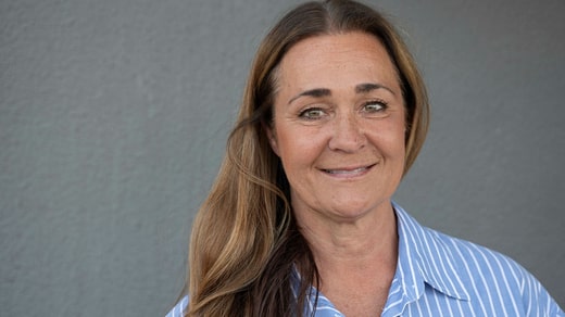 Meta Persdotter, PDG des magasins et supermarchés Coop.