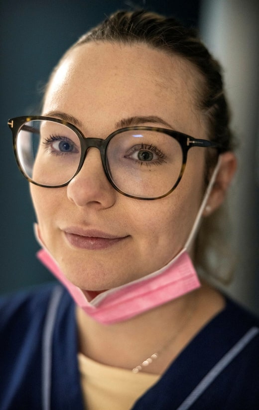 Annika Lindblad est chef de clinique au centre dentaire de Pelarbacken.