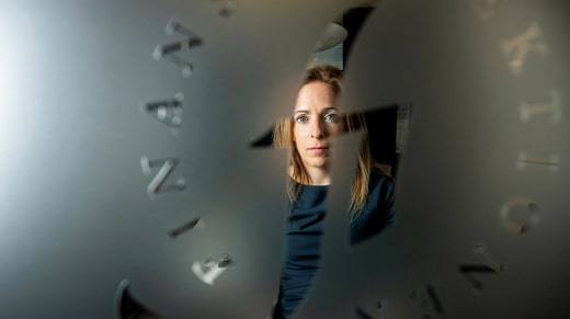 Moa Langemark à l'Autorité de surveillance financière.