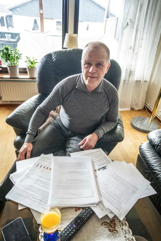 Göran Larsson s'est battu contre l'augmentation du prix du chauffage urbain.