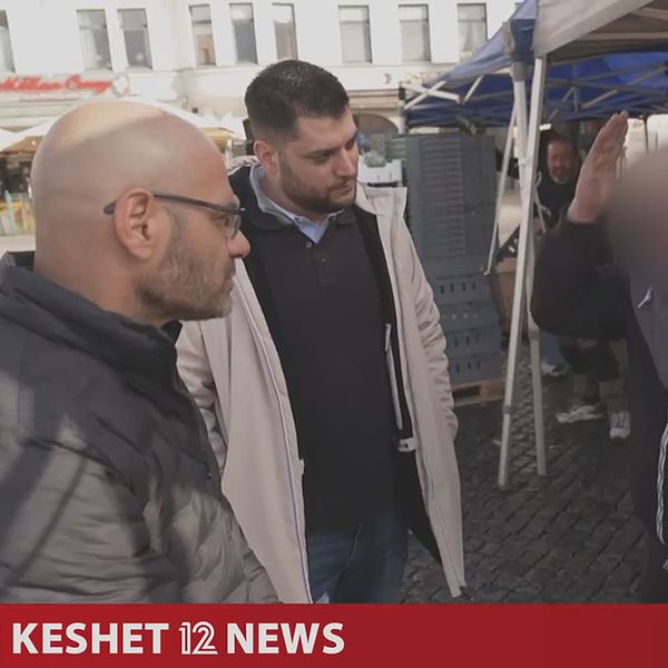 Les reporters de Keshet 12 News sont en direct de Malmö.